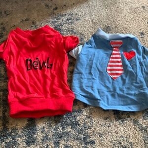 Set of 2 Small Dog Shirts